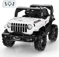 SEALIGHT 12V Kids Ride On Car Truck w/Parent Remote Control, Electric Car for Kids Children Ride On Toy Toddler with Double Doors/Safety Belt/LED Lights/Music Player/Bluetooth