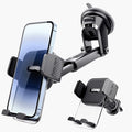 Car Phone Holder for Dashboard, Windshield, Air Vent - Universal Mount, Heavy Duty, Compatible with All Smartphones