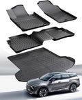 Weather Liner® Floor Mats for Kia Sportage 2023 2024 2025 2026, Not Hybrid PHEV