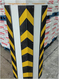 Parking Garage Wall Protector Corner Guard, 1cm Thick Rubber Column, Anti-Scratch Goods Lift Entrance Protection, Garage Wall Corner Guard for Parking Garages