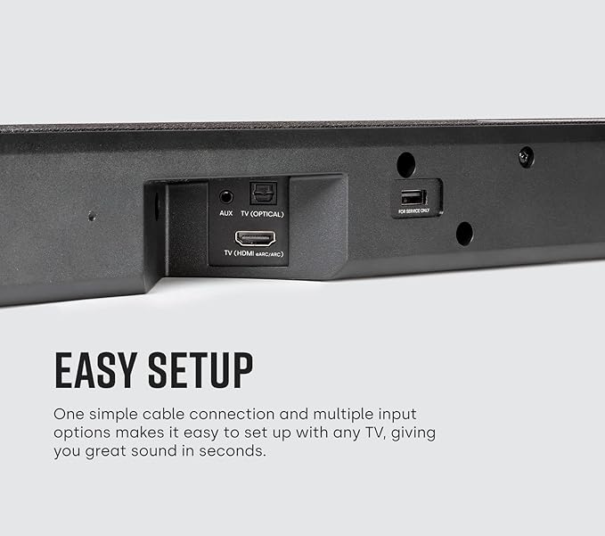 Polk Audio Signa S4 Sound Bar with Wireless Subwoofer - Dolby Atmos 3D Audio, Exclusive VoiceAdjust & BassAdjust Technology, HDMI eARC, Works with 8K, 4K & HD TVs, Bluetooth, Wireless Streaming
