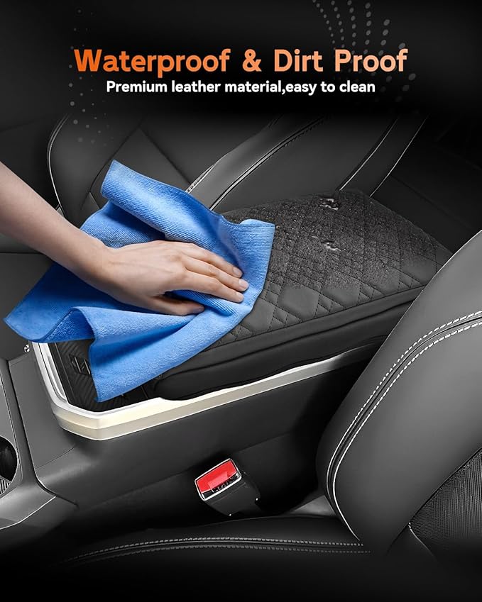 CDEFG for 2025 2026 GMC Terrain Center Console Cover Armrest Box Cover Terrain (Elevation, AT4, Denali) Accessories Console Arm Rest Protector Thickened