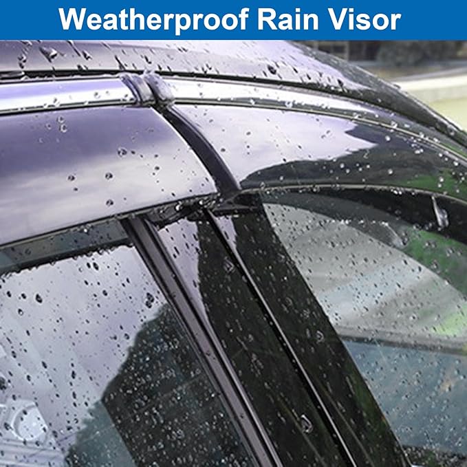 Window Rain Guards Compatible with 2018-2024 Toyota Camry