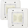 OSTEK 2 Pack LED Gas Station Canopy Light, 150W Carport Ceiling Light 5700K, Outdoor Rated (600W HID/HPS Equivalent), 90-277V IP65 DLC & UL Listed (150W-2 Pack)