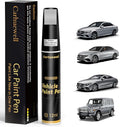 (744/9744) Brilliant Silver Metallic Touch Up Paint Compatible with Mercedes-Benz, Exact Match Car Paint Pen Automotive Scratch Repair Remover Kit Quick & Easy Solution for Vehile Chips and Nicks