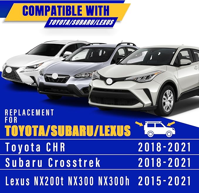 2 Wipers Replacement for 2018-2021 Toyota CHR C-HR Subaru Crosstrek / 2015-2021 Lexus NX200t NX300 NX300h, Automotive Windshield Wiper Blades Original Equipment Replacement - 26"/16" (Set of 2)