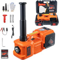 Electric Car Jack Kit with Hydraulic Lift 5-Ton, Tire Inflator Heavy-Duty 12V Floor Jack for Sedans,SUVs,MPVs & Trucks.Ideal for Tire Changes & Garage Repairs (no Electric Wrench)