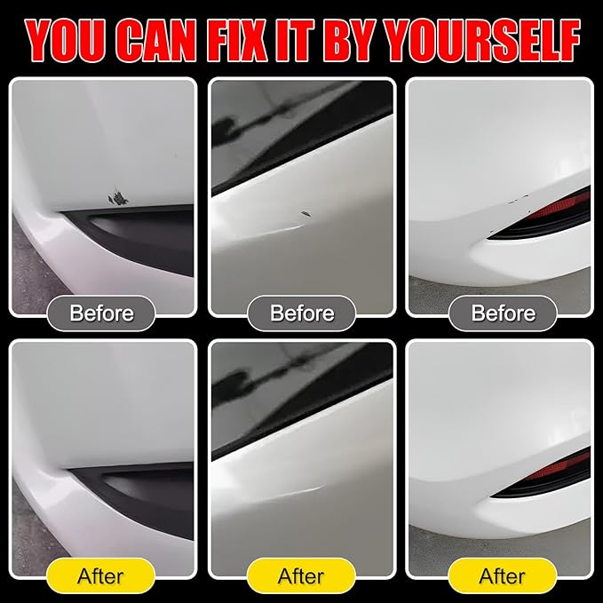 Car Touch Up Paint(Bright White(PW7/GW7)) for Chrysler, Car Paint Scratch Repair Kit, Quick & Easy Solution to Repair, 2 in 1 Scratch Remover Pen with 2PCS Disposable Micro Applicators