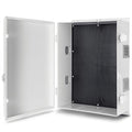 Outdoor Electrical Junction Box, ABS Water Resistant Enclosure with Internal Mounting Panel & Hinged Cover (18.1" H* 12.6" L* 6.3" W)