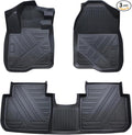 CRV Floor Mats Compatible with 2023-2026 Honda CR-V，All Weather Protection Waterproof Durable Anti-Slip Odorless Custom-fit TPE Floor Liner Front and Rear Row Set