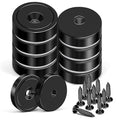 MIKEDE Magnets with Hole, 70LB Strong Rare Earth Magnets, Black Cup Magnet Neodymium with Countersunk Hole Steel Capsule, Powerful Pot with Screws-10 Pack Visit The MIKEDE Store
