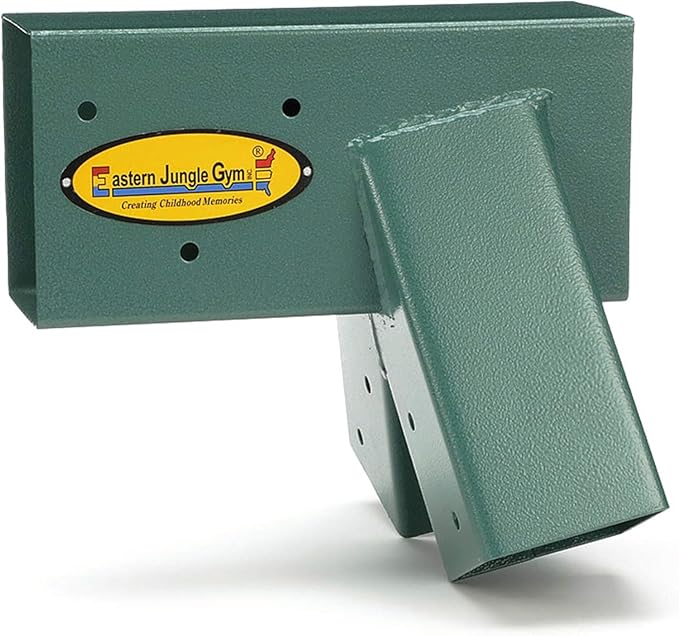 Eastern Jungle Gym Easy 1-2-3 A-Frame 2 Brackets for Swing Set with All Mounting Hardware, Green