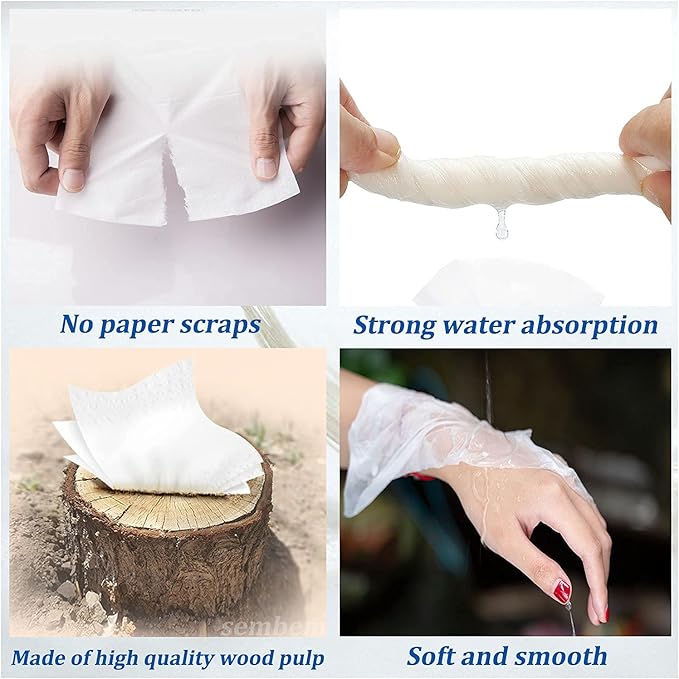 Car Tissue, Auto Visor Tissue Refills for Car Tissue Case, Napkin Holder Refill, Nice Tissue for Sun Visor Box, Car Travel Tissues, Soft and Smooth, 3-Ply, 12 Packets, 360 Sheets