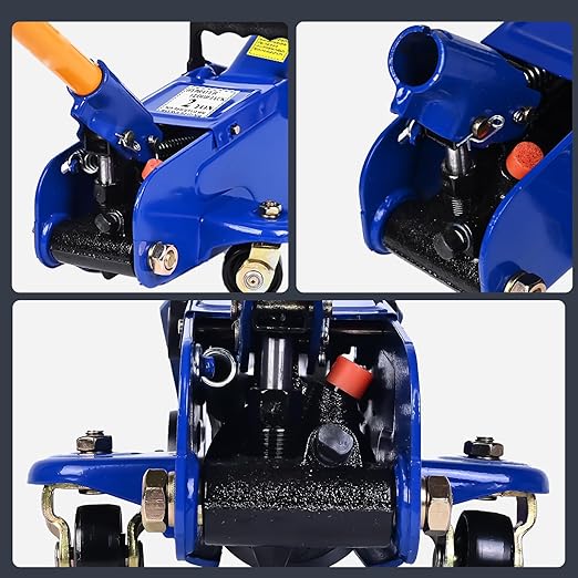 Hydraulic Floor Jack, 2 Ton (4400 lb) Portable Car Jack Lift for Auto Repair,Blue