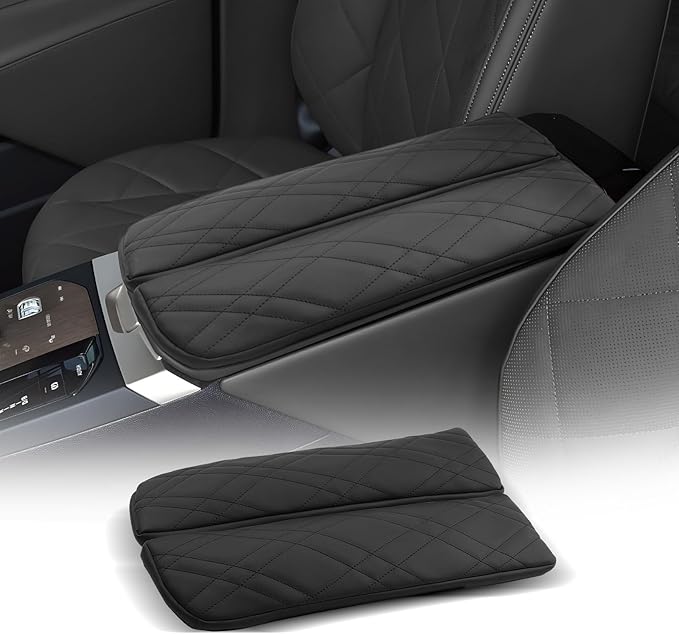 CDEFG for 2022-2025 BMW iX Center Console Cover Armrest Box Cover for 2023 2024 2025 iX (xDrive50, M60) Accessories Console Arm Rest Protector
