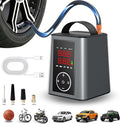 Amooca Tire Inflator Smart Fast Auto Tire Inflation 150 PSI 20000mAh Cordless Air Pump with Emergency Light for Outdoor SUV Car Motorcycle Bike Ball