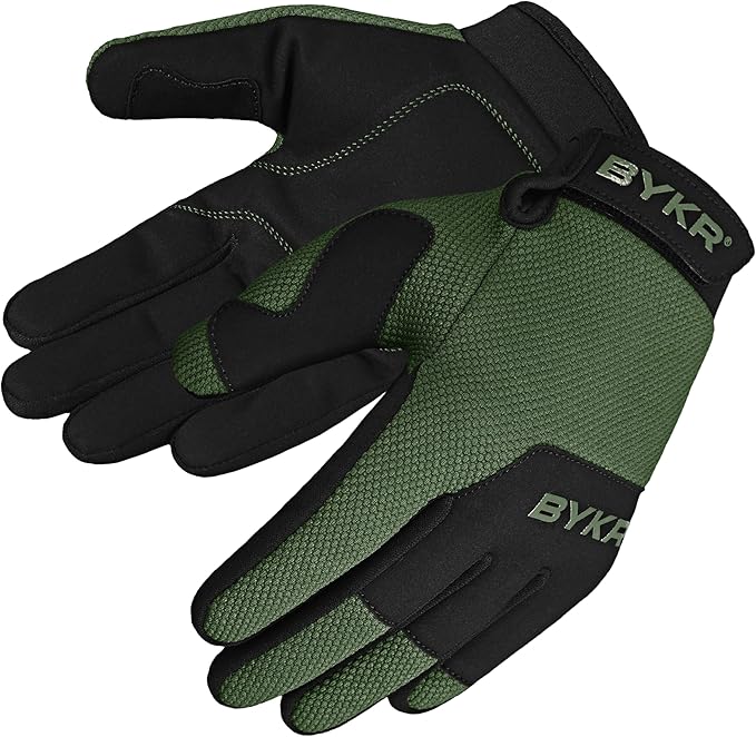 BYKR All-Weather Motorcycle Gloves for Men & Women – Protection for Dirt Bike, BMX, MX, and ATV Riding