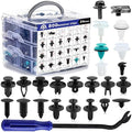 801pcs Car Push Retainer Clips with 24 Popular Push Pins for Auto Parts - Sizes - Blue Fastener Remover Tool for Toyota, GM, Ford, Honda, Acura, Chrysler