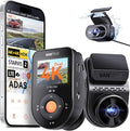 Vantrue S1 Pro Max 4K+4K Dash Cam Front and Rear, Dual 2160P Dash Camera with STARVIS 2 HDR PlatePix™ Night Vision, 5GHz WiFi, GPS Speed, 24/7 Parking Mode, ADAS/BSD, Optional LTE, Supports 1TB Max