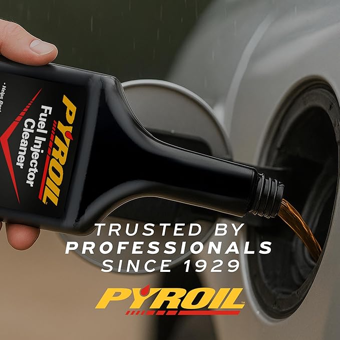 Fuel Injector Cleaner, Cleans Deposits, Improves Engine Performance & Gas Efficiency, 12 Fl Oz (Pack of 12)