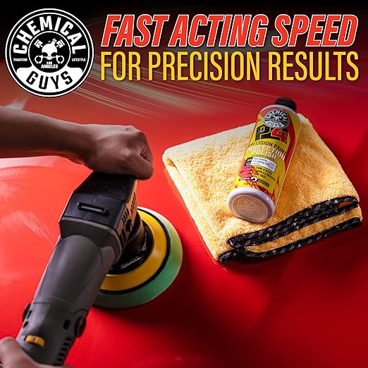 Chemical Guys GAP11716 P4 Precision Paint Perfection Polish (Paint Correction - Fixes Scratches, Swirls & Towel Marks), 16 oz.
