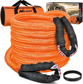 Nilight Kinetic Recovery Rope 33000 LBS 1" x 30ft Snatch Strap Heavy Duty Offroad Towing Starp Kit Vehicle Recovery kit for UTV ATV SUV Truck Car Jeep Tractor