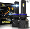Cougar Motor 9012 Bulbs, HIR2 Fog Lights 6500K White Non-Polarity 9012 Fog Bulb or Off-Road Use Plug and Play - Pack of 2