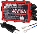 CRAFTSMAN GOLF 48 Volt 18 Amp Golf Cart Battery Charger for 48V EZGO Club Car Yamaha Onboard Golf Cart Charger with Crowfoot Plug