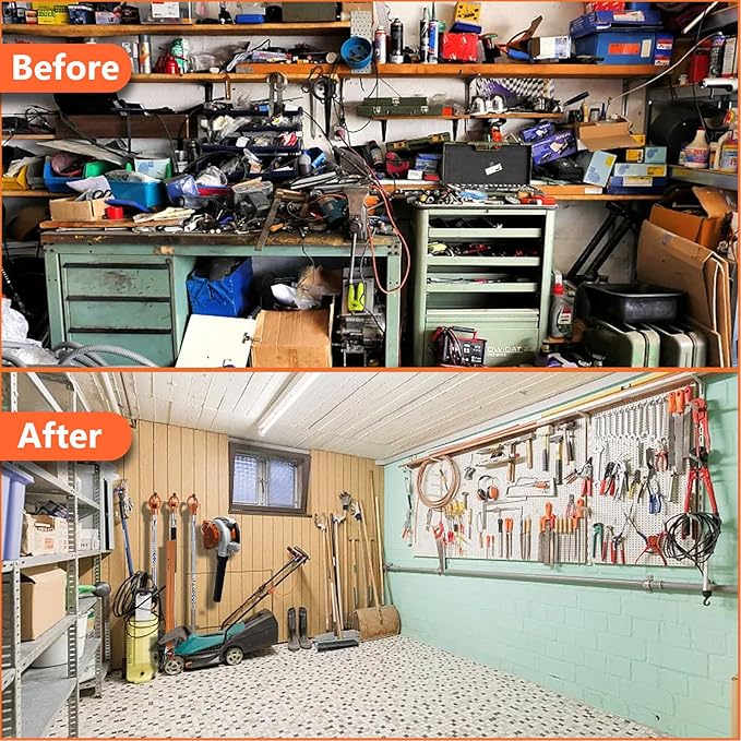 Blower Rack Compatible with Stihl BG-50, BG-56, BG-66, BG-86, Handheld Blower Holder Mount Rack, Lawn Care Accessories, Garage Storage, Weed Eater Hanger