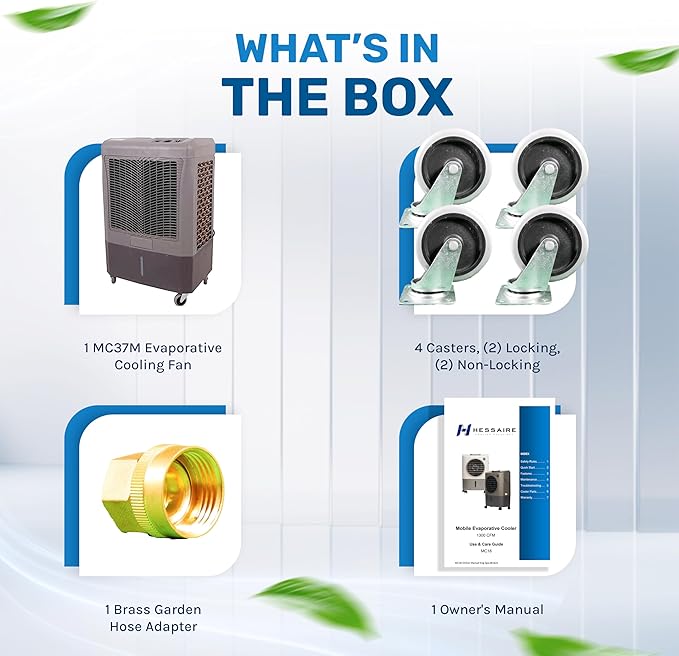 Hessaire MC37M 3100CFM Evaporative Cooler