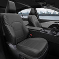 for Toyota Camry Seat Covers XLE XSE 2025 - Custom Fit Car Seat Covers Full Set, Leather Seat Covers for Cars, Waterproof Car Seat Cover, Black