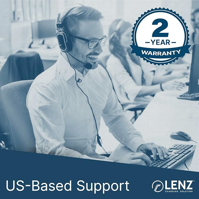 LENZ CCS1 to Tesla EV Charging Adapter – for 2021+ Tesla Models ONLY (Not for Cybertruck) – Connect to Public DC Level 3 Fast Chargers Up to 250 kW