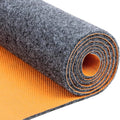 8.5 * 6.6 Ft Heavy Duty Oil Spill Mat, 6.5mm Thickened Large Garage Floor Mat for Under Car, 1/4" Waterproof Rubber Backing Absorbs Oil Quickly, Washable, Reusable, Durable, Non-Slip