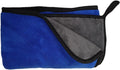 Large Microfiber Drying Towel for Car, Great Thick Soft Plush Towels, 36 x 24inches 800GSM Thickness, Quality, Washable, Absorbency No Scratch Lint Free Drying Towel (36 x 24inches,Grey-Blue,1pack)