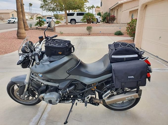 3775 Phoenix Saddle Bags - 21.2 Liters - Water-Resistant, Tear-Resistant, Industrial Grade Ballistic Nylon