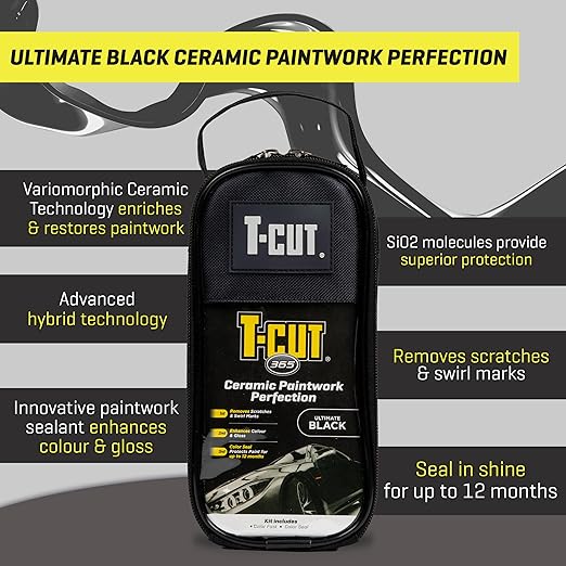 T-Cut Paintwork Perfection Kit - Ultimate Black