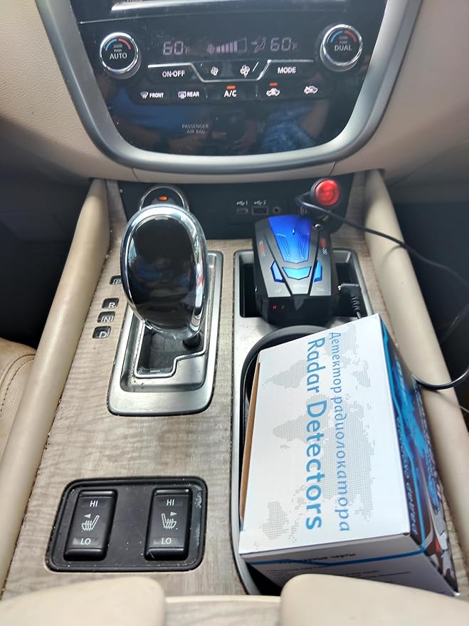 Speed Sentinel Radar Detector – 360° Police Speed Sentinel Radar Detectors for Cars with Voice Alerts, City & Highway Modes, False Alert Filtering VG-2 Immunity