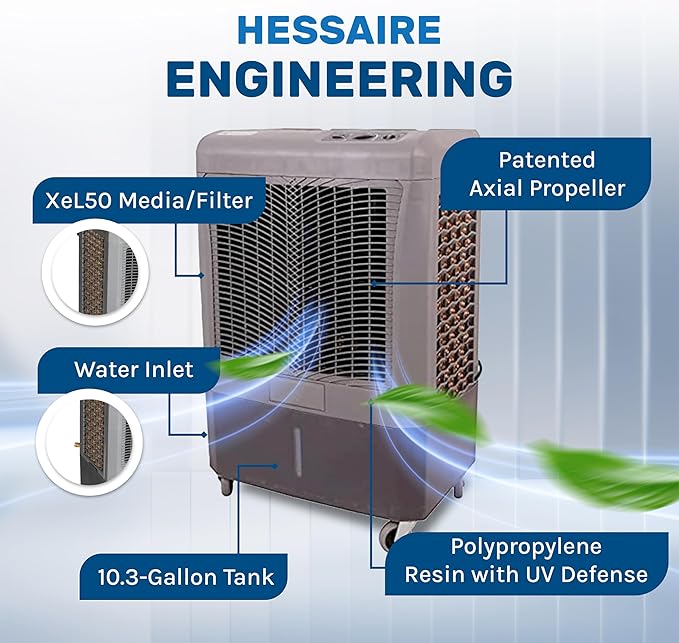 Hessaire MC37M 3100CFM Evaporative Cooler