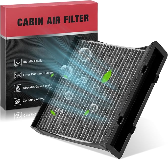 BDFHYK 1PC CF10930 Cabin Air Filter with Activated Carbon Compatible with Subaru WRX 2012-2021, WRX STI 2013-2021, Forester 2009-2018, Crosstrek 2016 2017, Impreza 2008-2016, XV Crosstrek 2013-2015