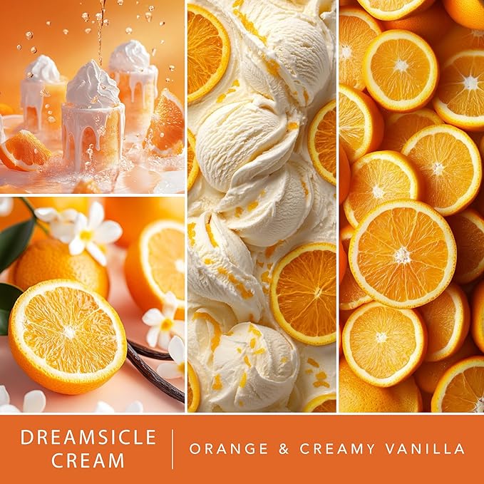 Scentsationals Wax Melts Staycation 4-Pack – Long Lasting Wax Cubes with Strong Scent for Warmers – Includes Frozen Lemonade, Caribbean Clouds, Warm White Sands & Dreamsicle Cream – 10oz (24-Cubes)