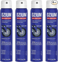 Ozium 3.5 Oz. Air Sanitizer & Odor Eliminator for Homes, Cars, Offices and More, Carbon Black Scent, 4 Pack