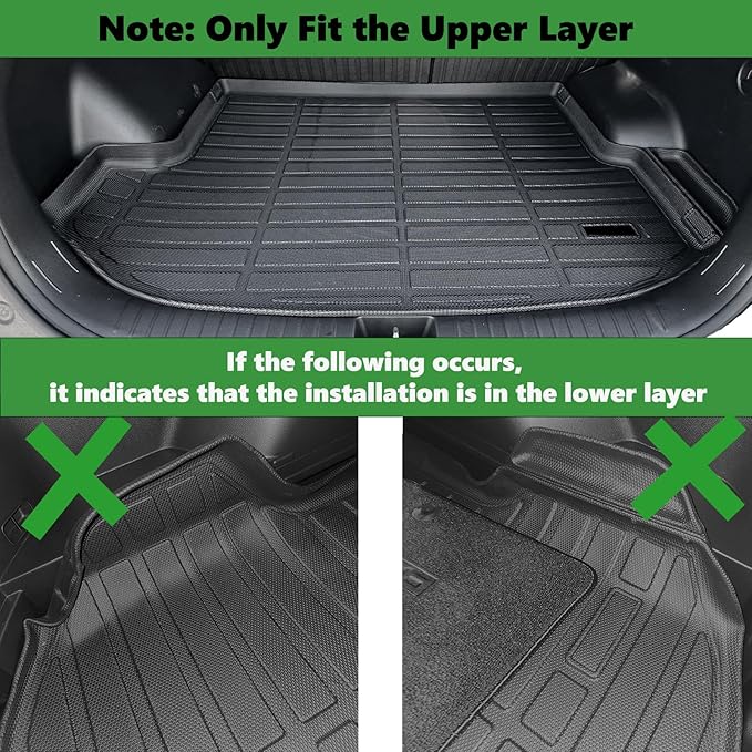 Accessories for Kia Seltos Floor Mats 2024 2025 Car Mats for Kia Seltos All Weather Floor Mats Cargo Liner