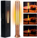LED Candle Light, Cordless Table Lamps, Bedside Lamps w/2 Modes, Rechargeable Candlestick, Modern Table Lamp w/2600 mAh Battery, Small Table lamp, nightstand lamp, Bedroom lamp