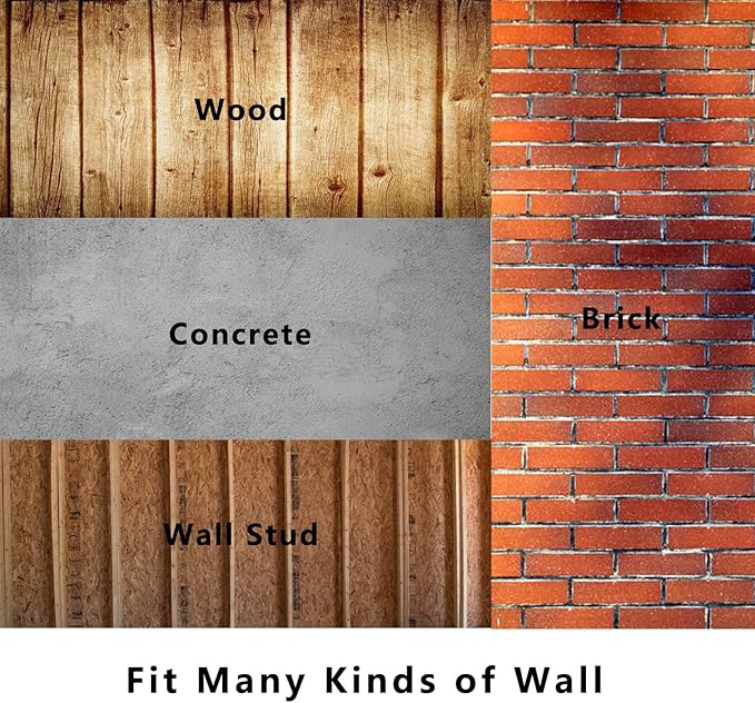Heavy-Duty Wall Mount Ladder Hooks for Storage - Wheelbarrow Hangers for Garage Wall - 1 Pack