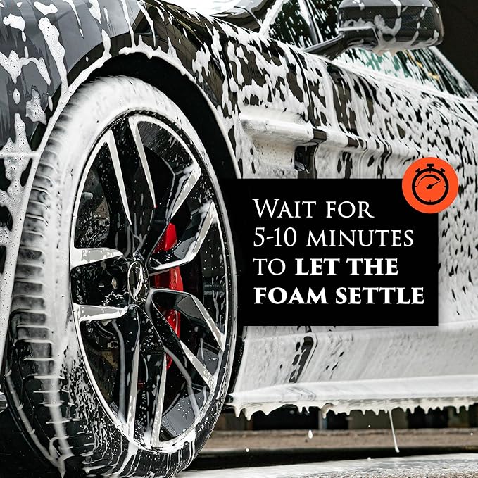 Car Gods Arctic Storm Super Thick Snow Foam Shampoo Orange Scent, 17 Fl Oz