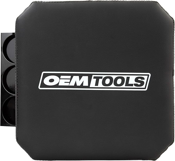 OEMTOOLS 24996 Blue Workshop Creeper Seat, Rolling Stool with Tool Storage, Mechanic Stool for Garage Work, 280 lb Capacity