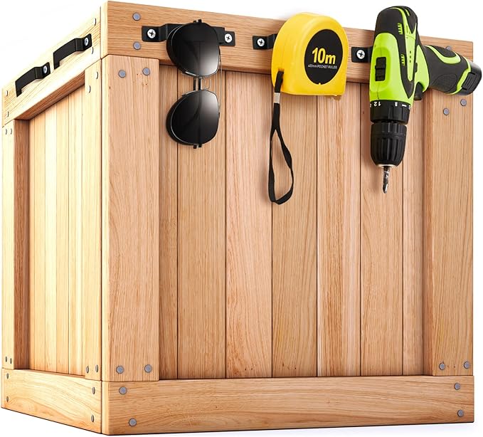 12 Pcs Tape Measure Clip Tape Measure Holder Bench Belt Universal Tool with Screws Stainless Steel Tool Hanger Storage Dock for Mount Drill Power Measures and Belt Clips (Black)