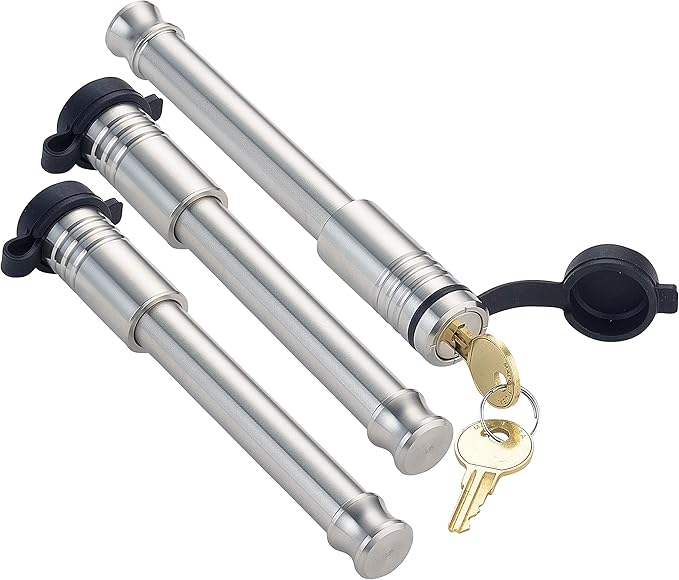 61673 | 3 Pack, Keyed Alike, Receiver Locks for 3" Receiver