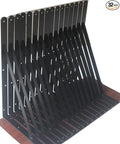 32 Pack L16 x H 10" Black Heavy Duty Shelf Brackets with Screws Metal Shelf Brackets Shelf Support Angle Brackets for Shelves L Brackets Heavy Duty Floating Shelf
