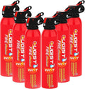 Small Portable Fire Extinguisher for Home and Kitchen, 21oz Each, 6-Pack, Water-Based Fire Extinguishers for Quick Emergency Response, Prevent Re-Ignition, Ideal for Vehicle and Camping, MSJ620